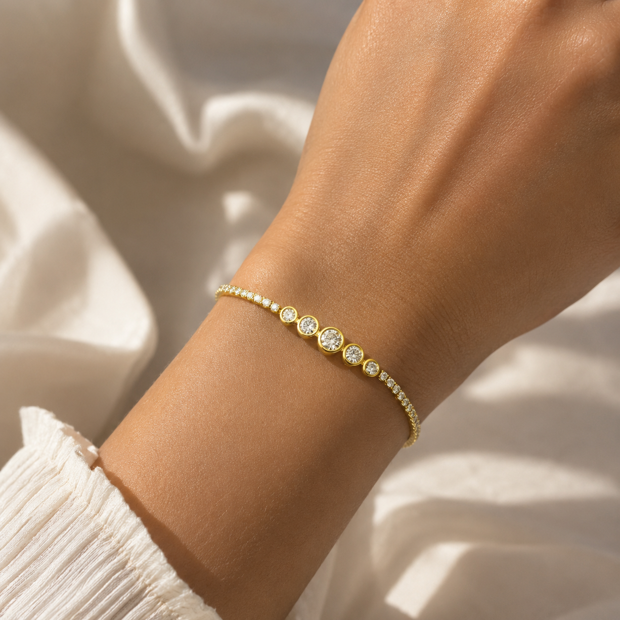 Lara Tennis Bracelet