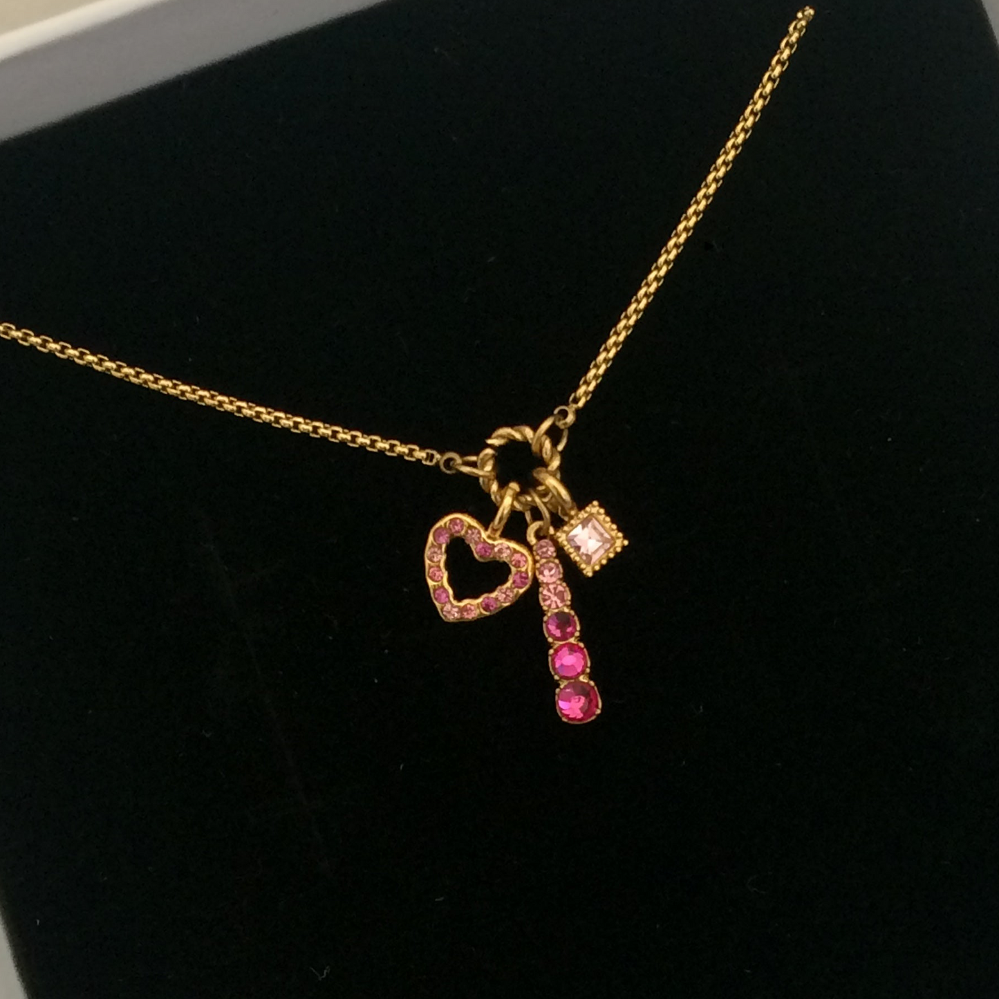 Pink Promise Charm Necklace - PRE ORDER - 25 Day Delivery
