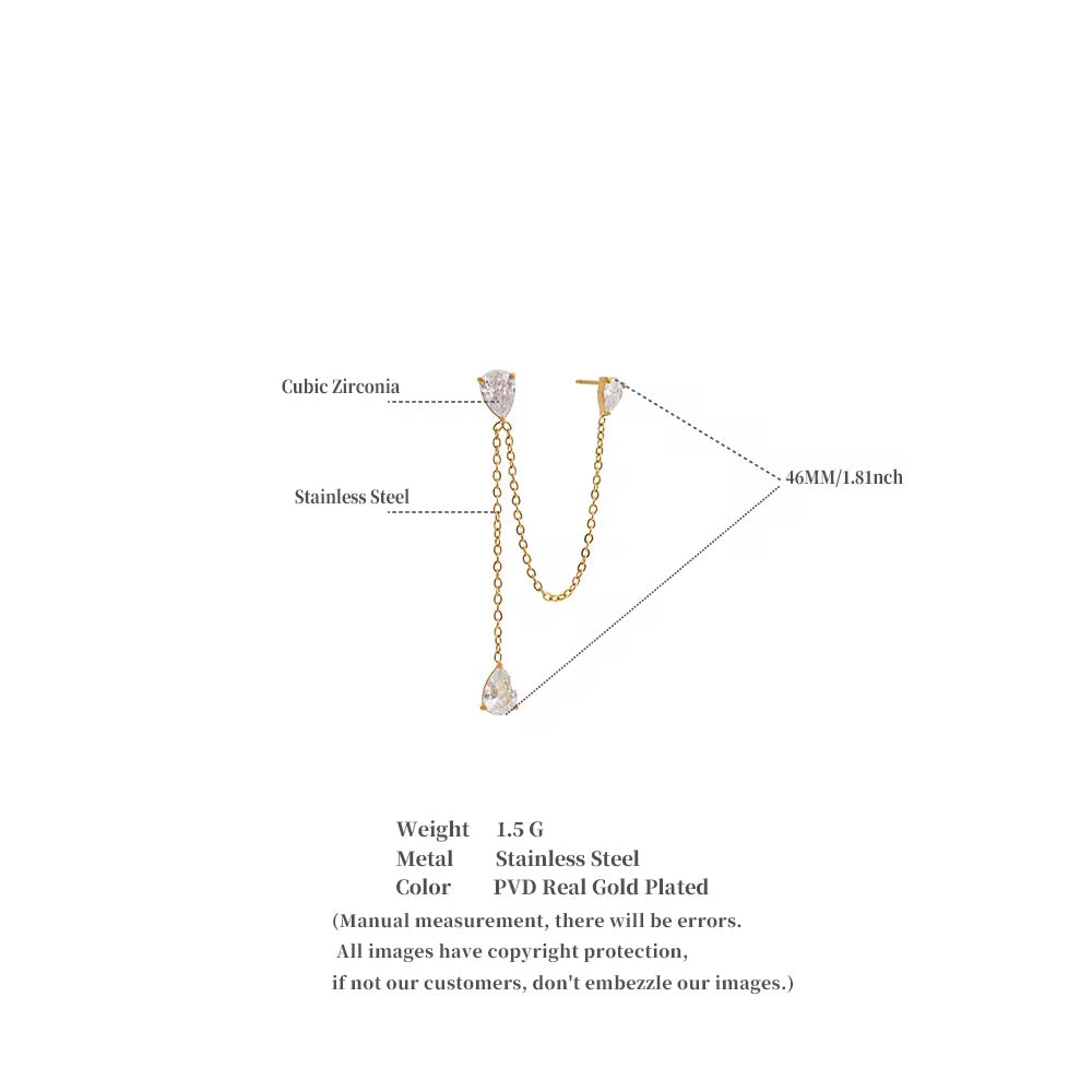 Athena Drop Earrings