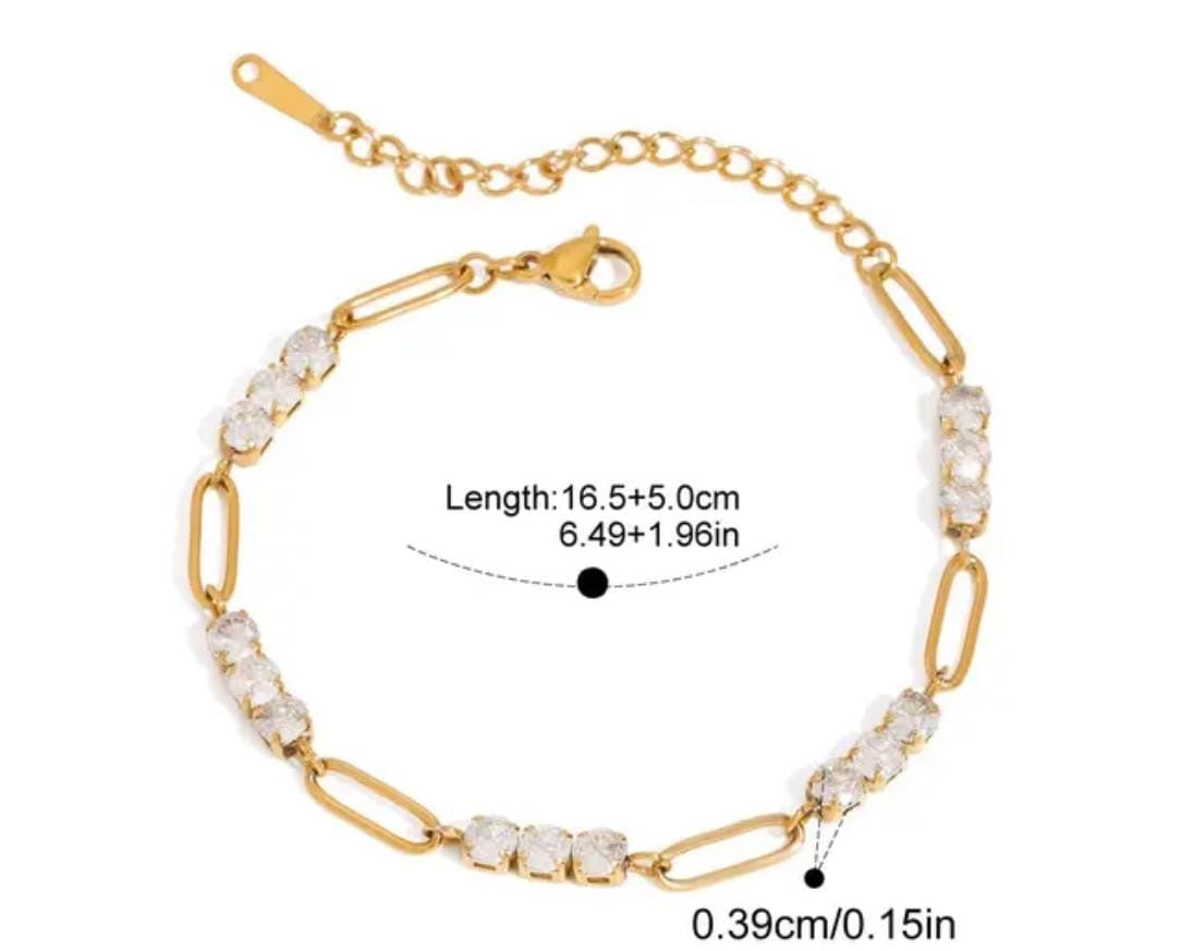 Tennis Link Bracelet