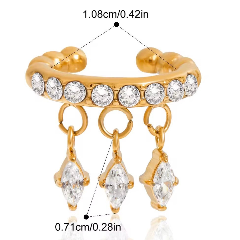 Dangly Ear Cuff - Single