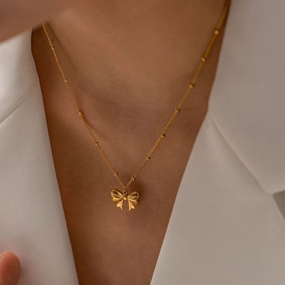 Bow Baby Necklace