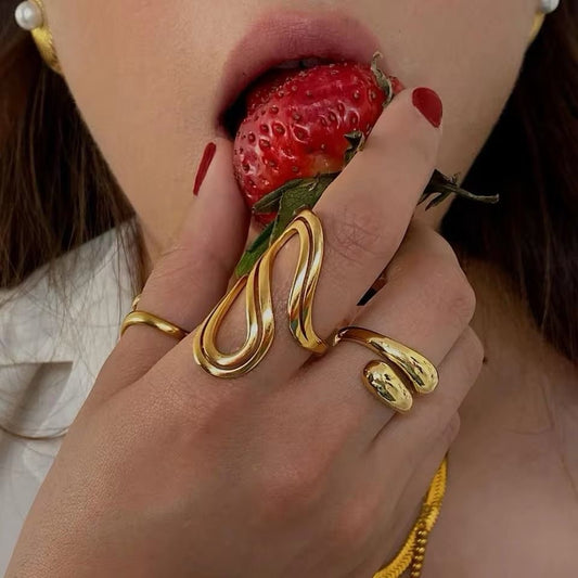 Wavy Ring (Adjustable)