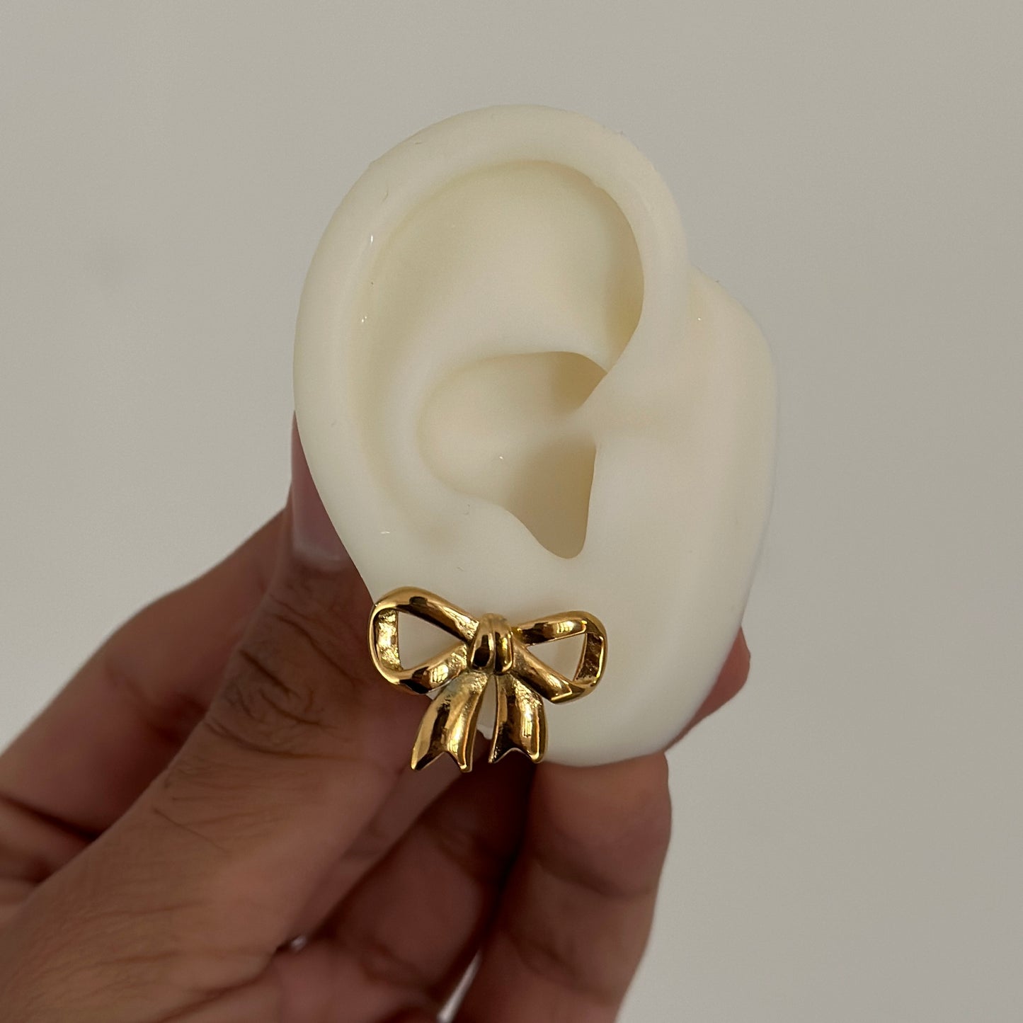 Mini Chunky Bow Studs