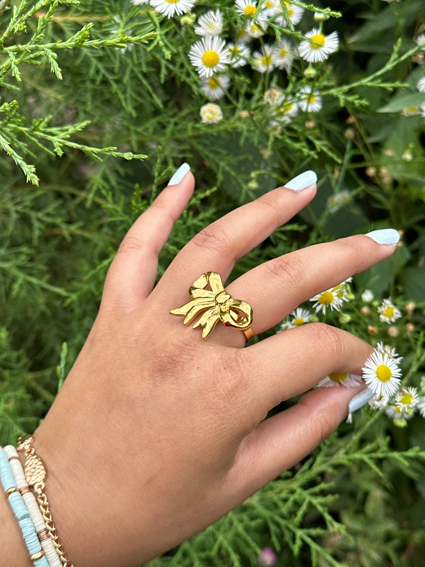 Chunky Bow Ring