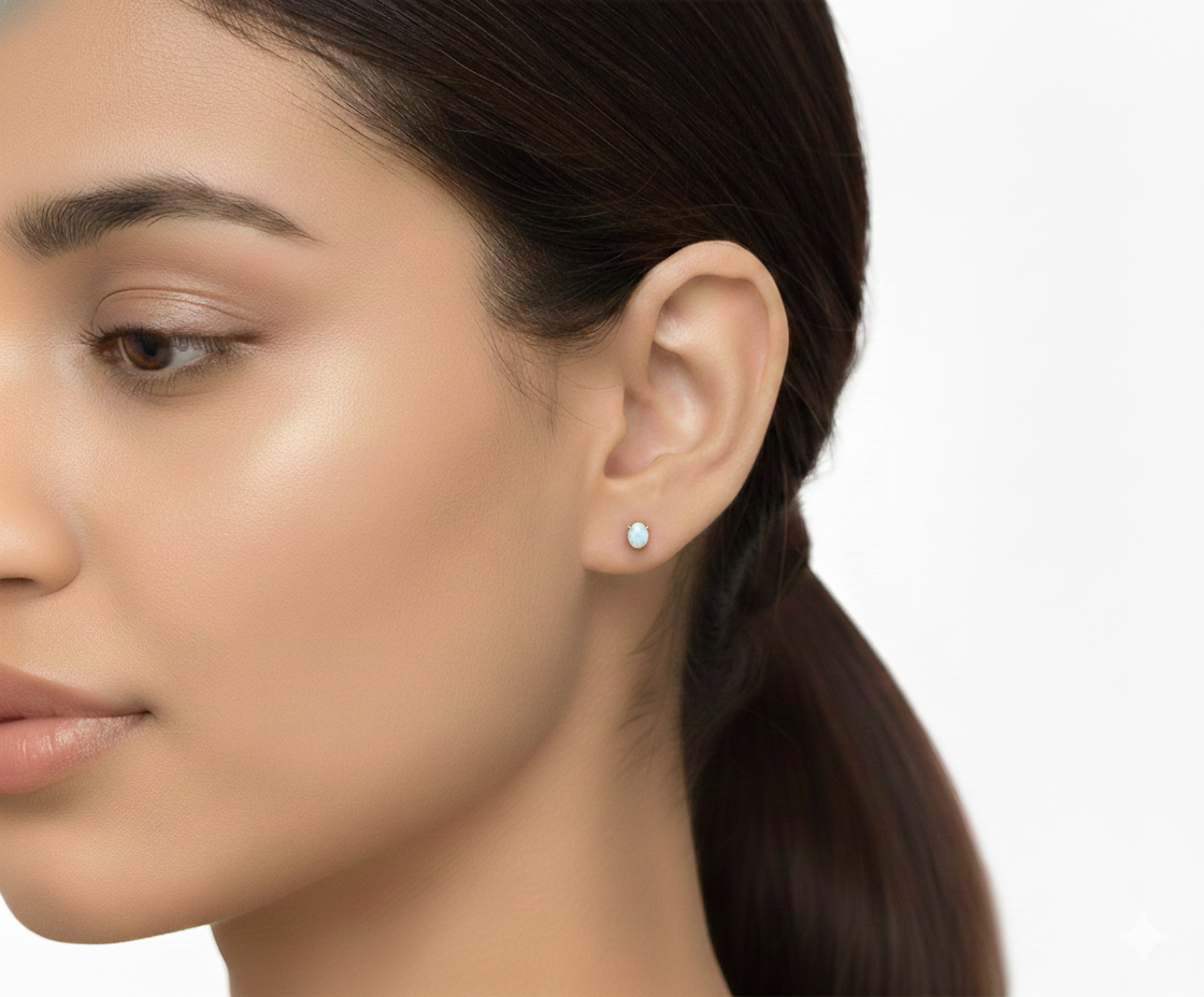 Stacking Studs - Milky