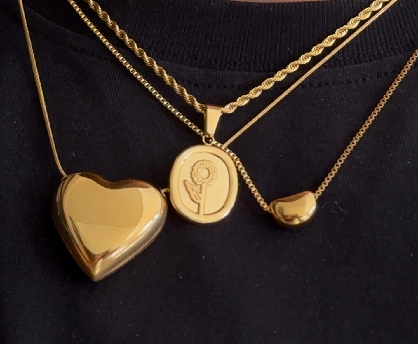 Chunky Heart Necklace
