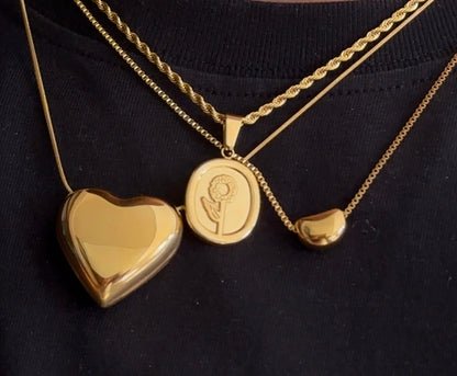 Chunky Heart Necklace