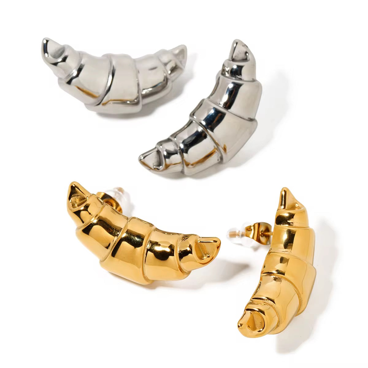 Croissant Earrings