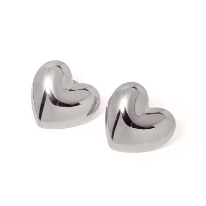 Chunky Lover Studs - Silver