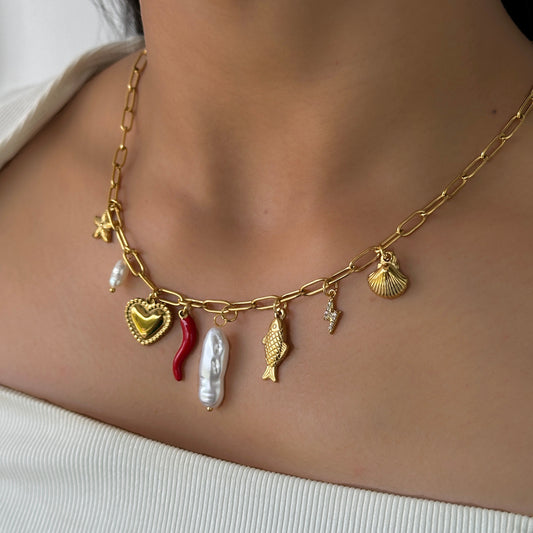 Victoria Charm Necklace