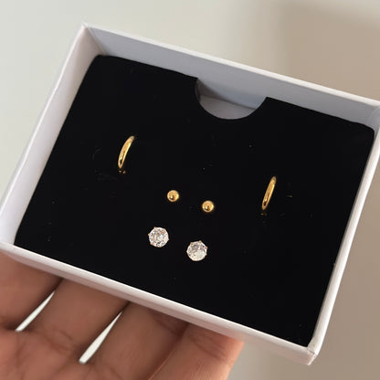 Bling Baby Stack (3 Pairs)