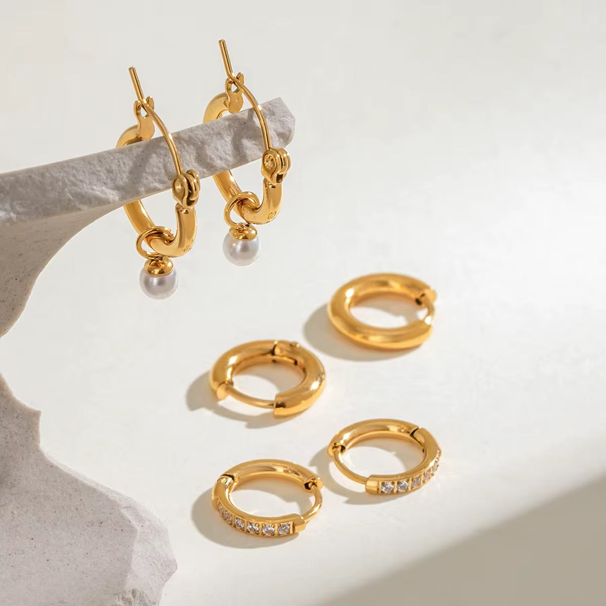 Pearly Girly Stack (3 Pairs)