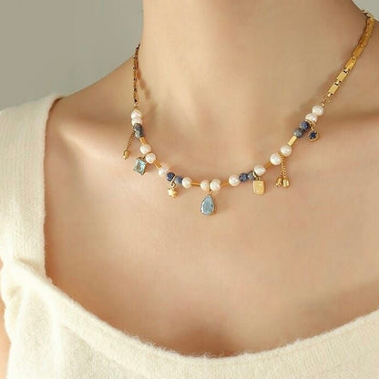 Souvenir Necklace (Blue)