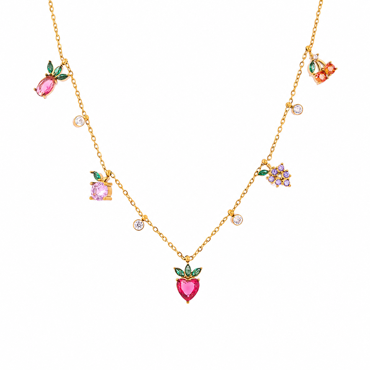 Fruity Charm Necklace