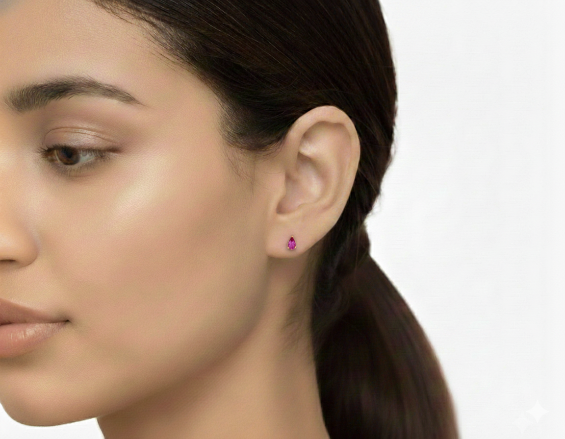 Stacking Studs - Pink