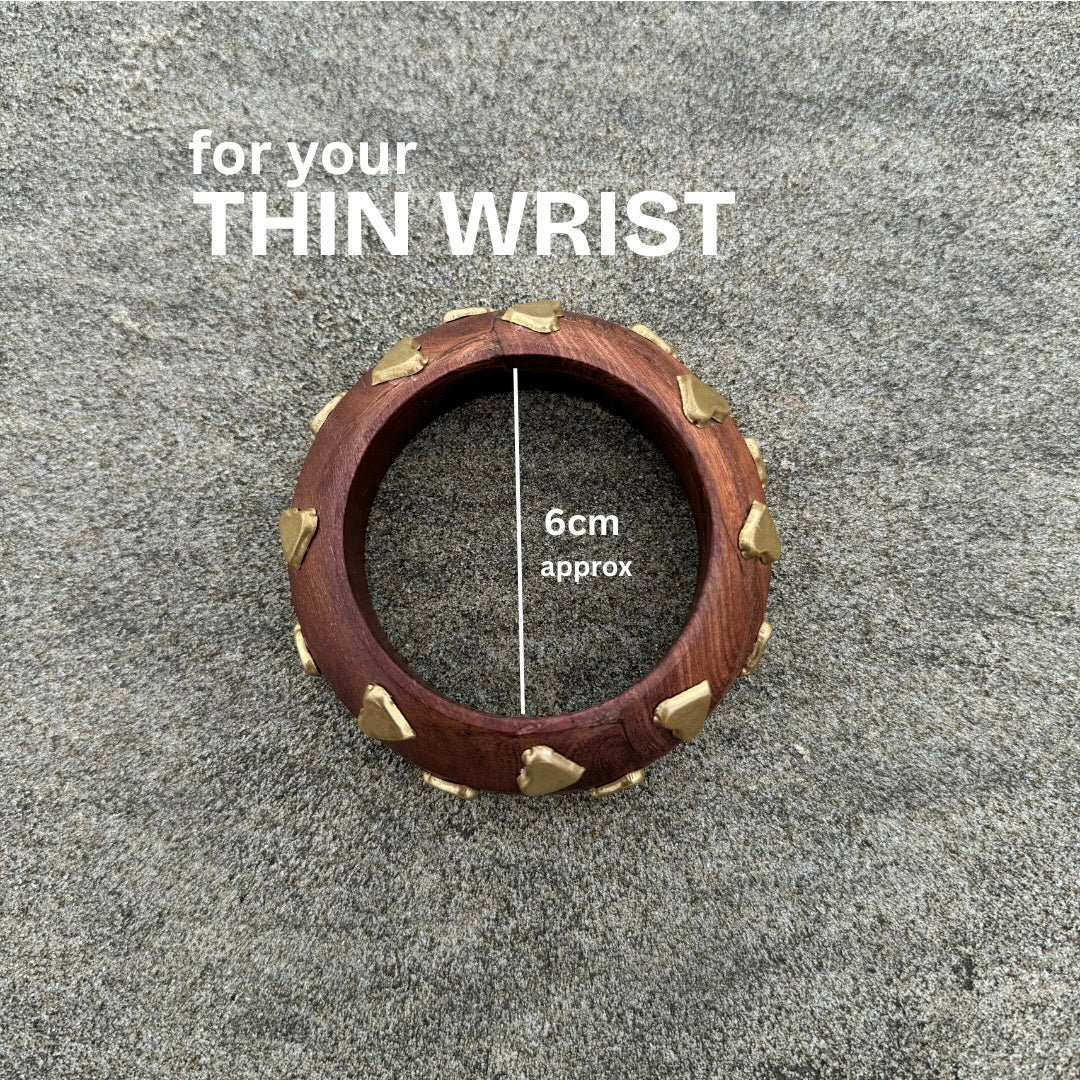 Wooden Bangles - Thin Wrist Club