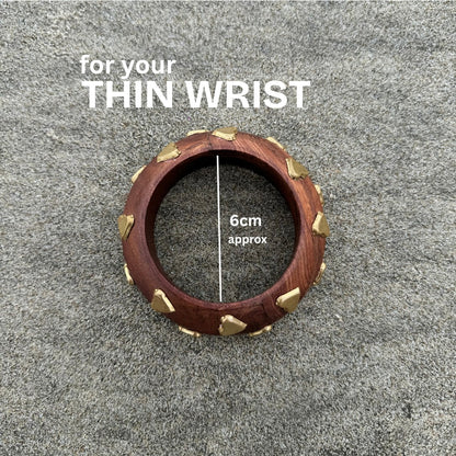 Wooden Bangles - Thin Wrist Club