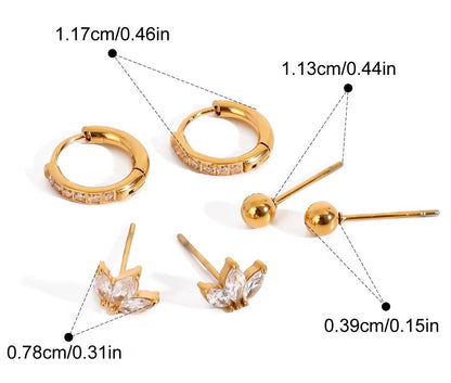 Leisha Stack (3 Pairs)