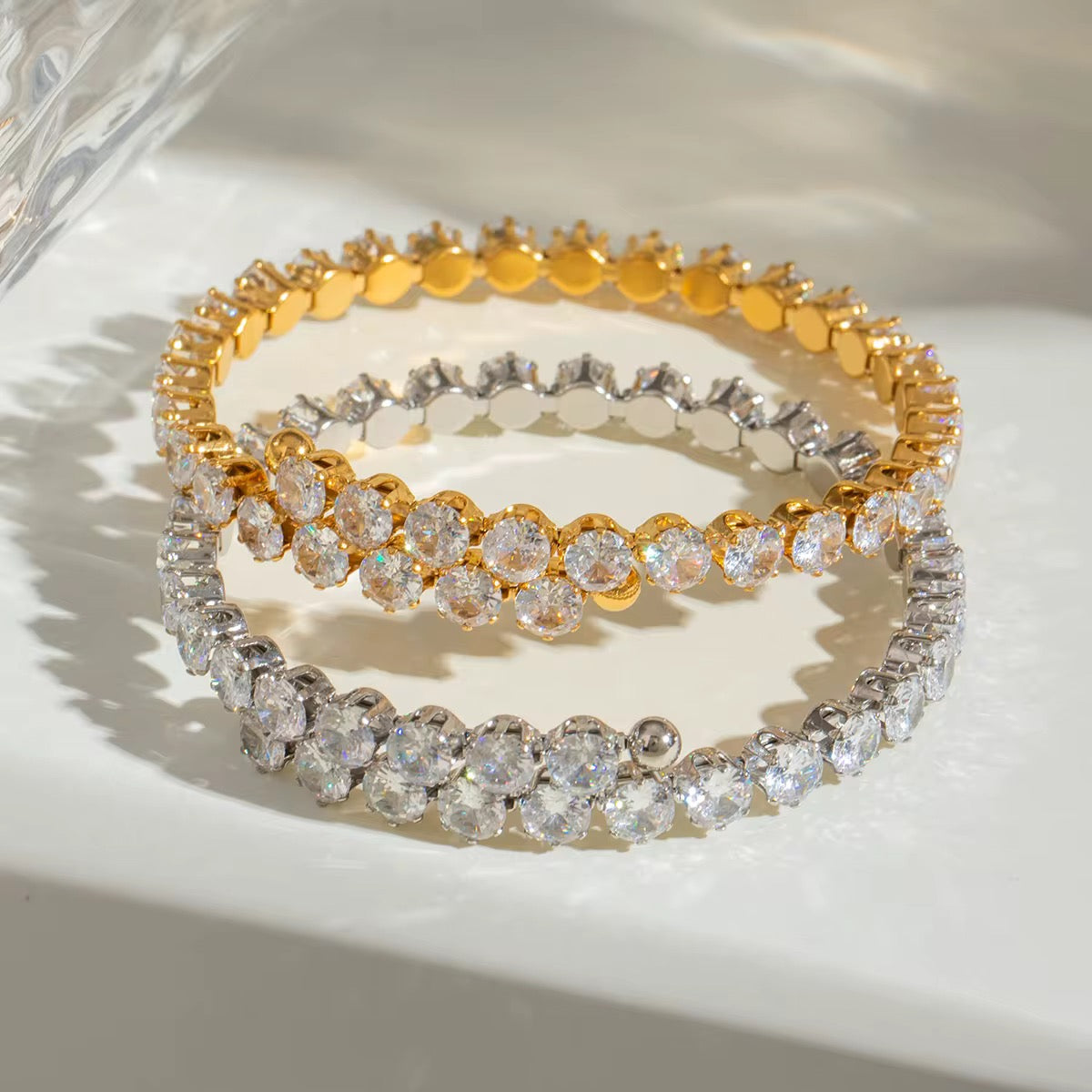 Ishaara Bling Cuff (Gold)