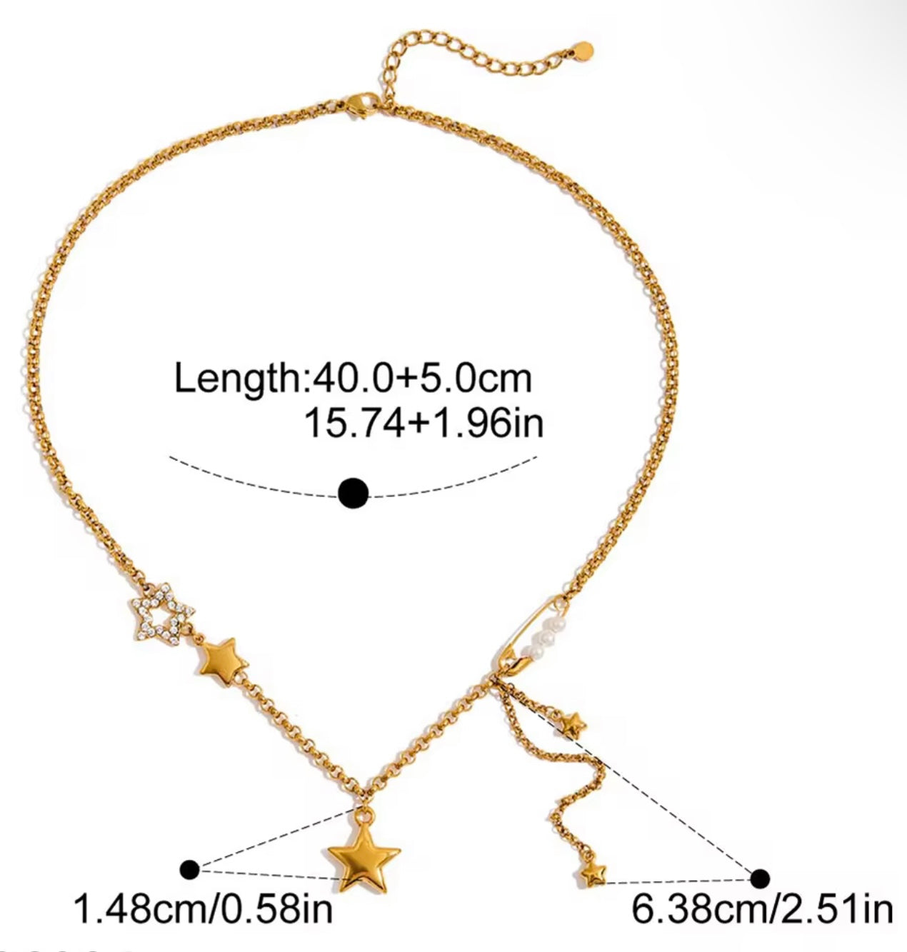 Iris Charm Necklace