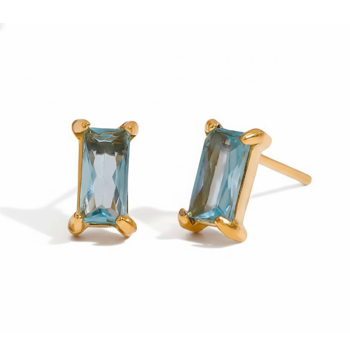 Stacking Studs - Aqua