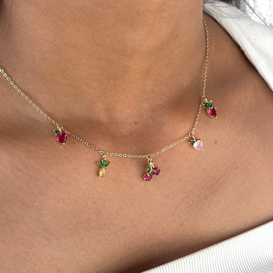 Fruity Charm Necklace