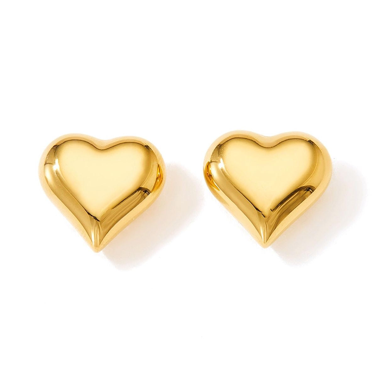 Chunky Heart Studs