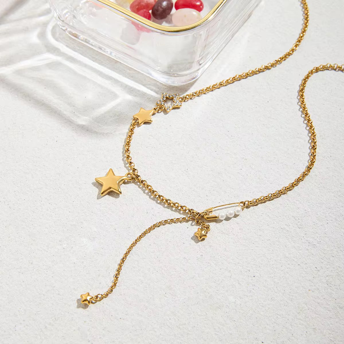 Iris Charm Necklace
