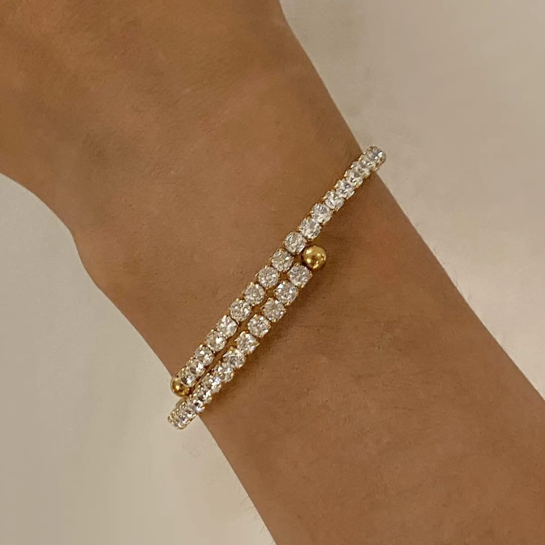 Ishaara Bling Cuff (Gold)