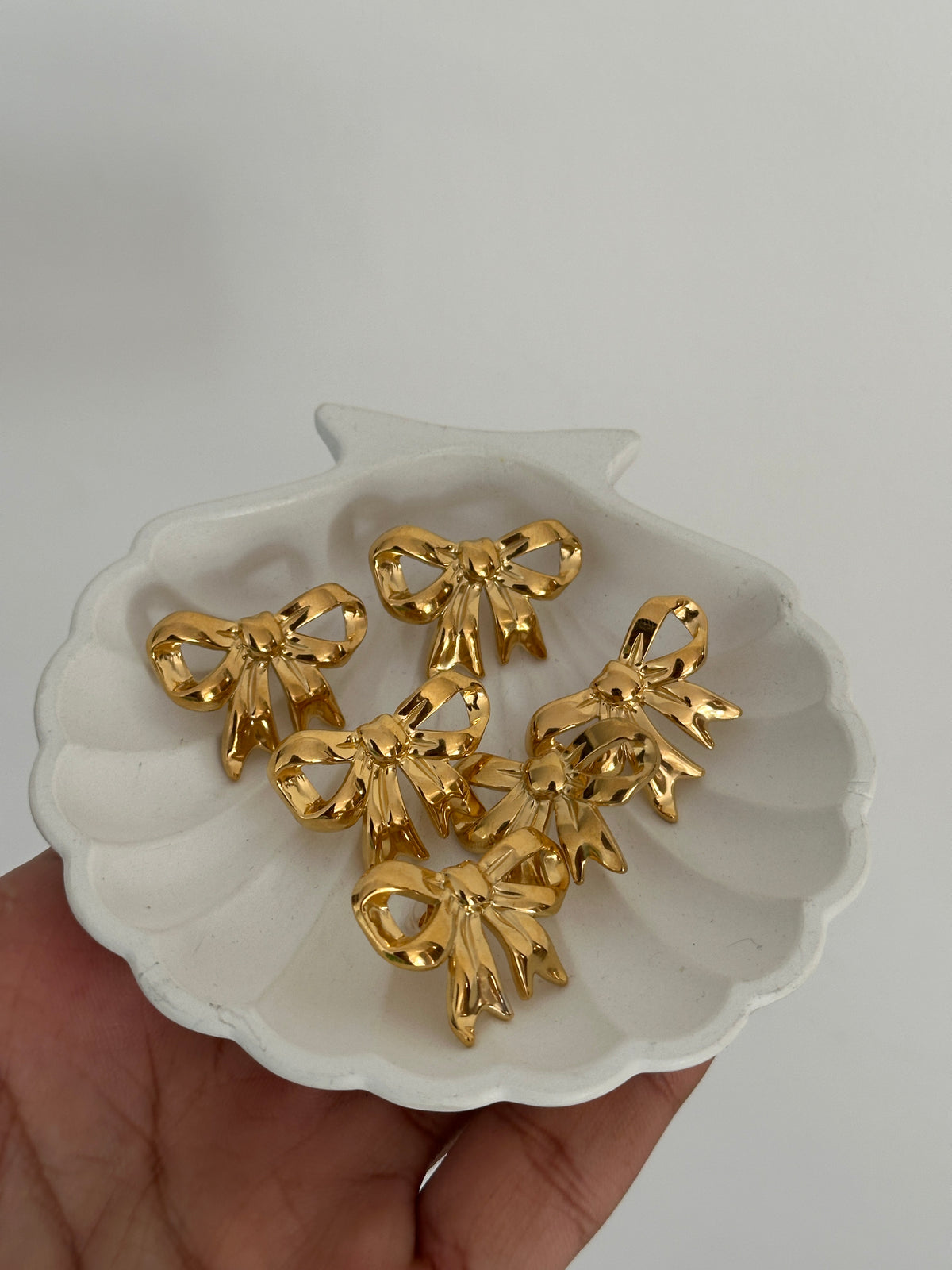 Chunky Bow Studs