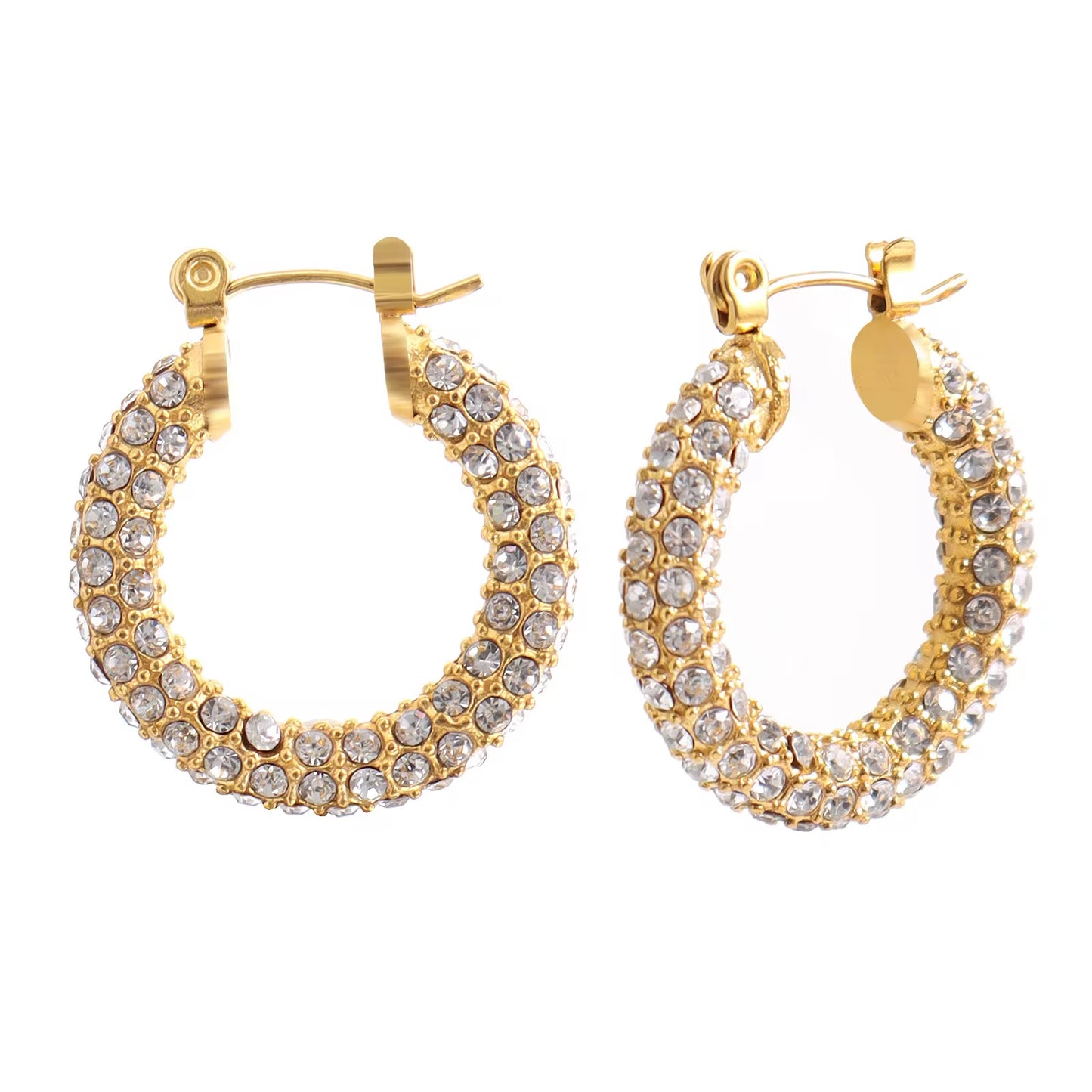 Dubai Bling Hoops