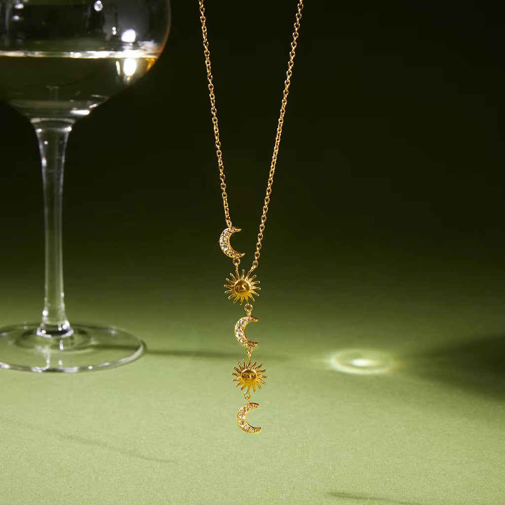 Lunar Drop Necklace