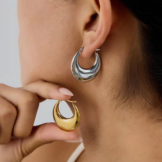 Classic Hoops (Silver)