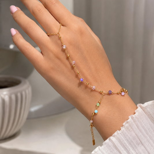 Beaded Coloured Handchain