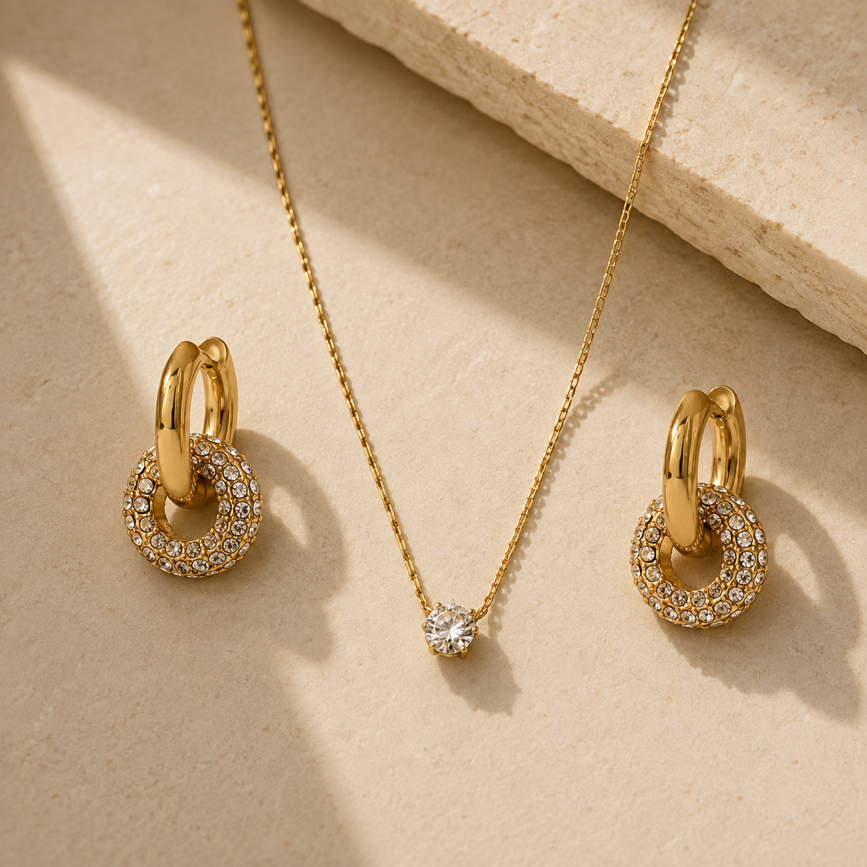 Bria Set (Necklace + Earrings)