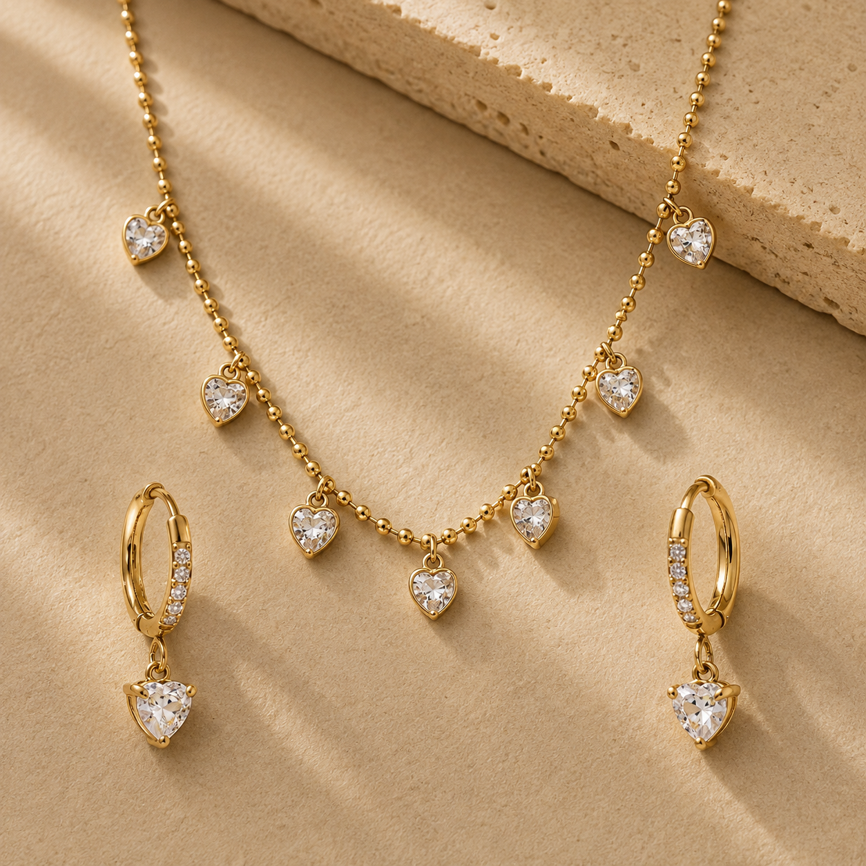 Lovergirl Set (Earrings + Necklace)
