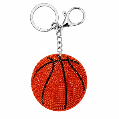 Basketball Bling Bag Charm