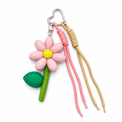 Flower Multi-Charm Bag Charm