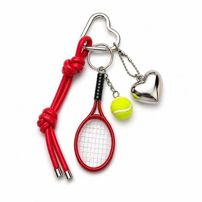 Badminton Multi-Charm Bag Charm