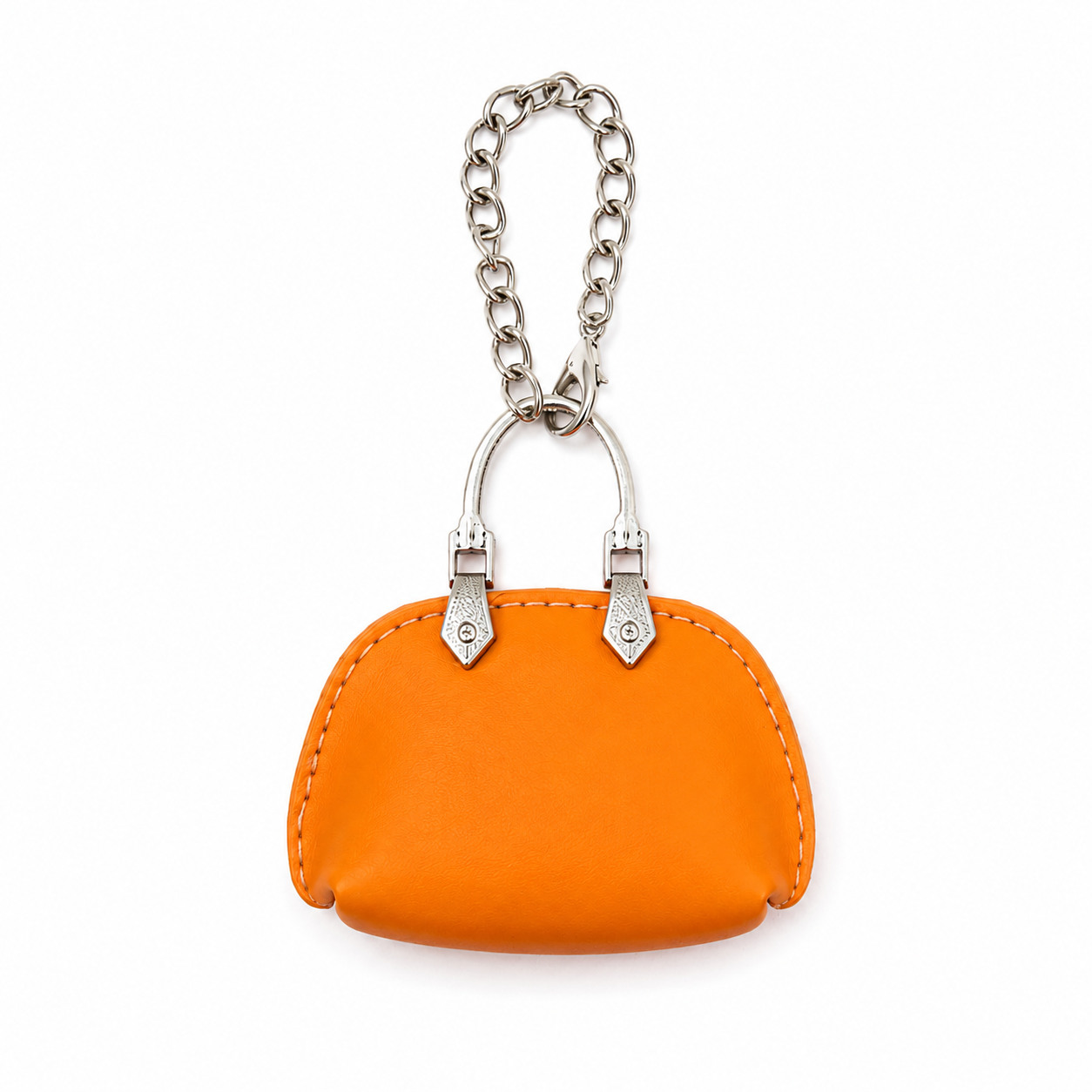 Mini Pouch Charm - Orange