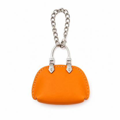Mini Pouch Charm - Orange