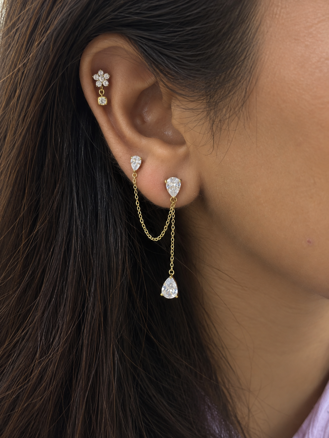 Athena Drop Earrings