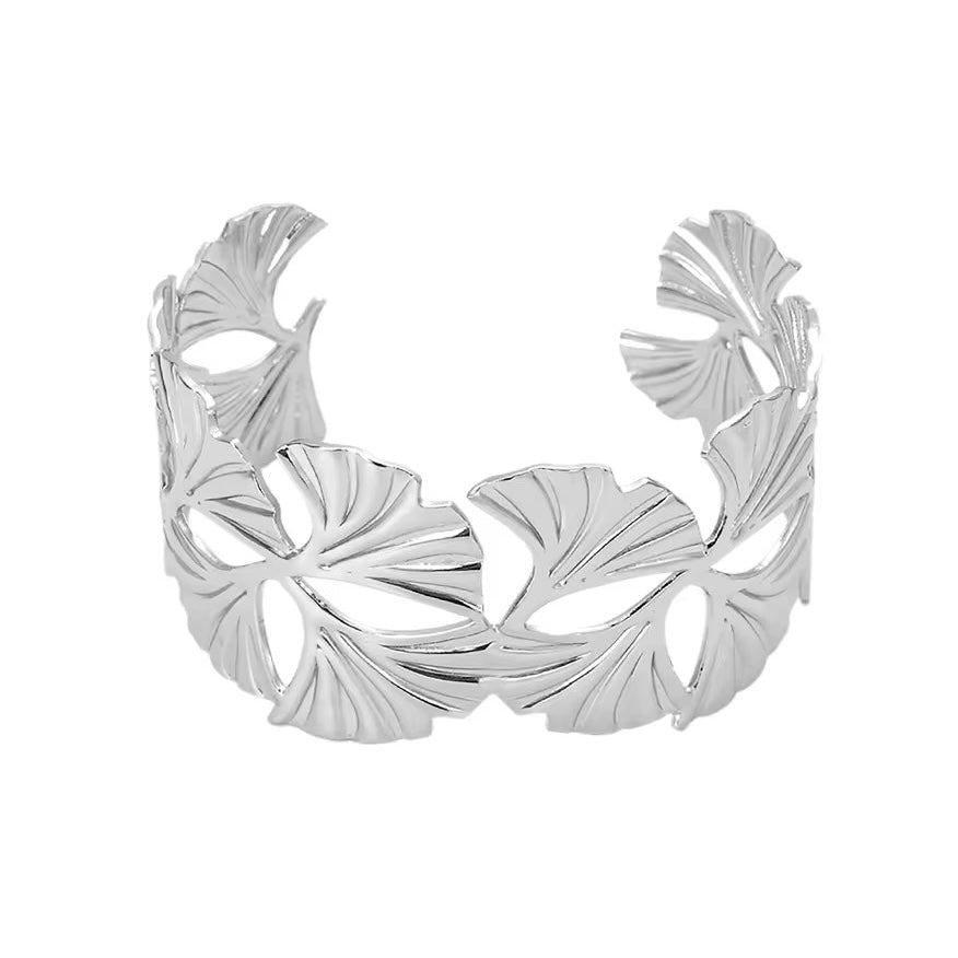 Branch Cuff (Adjustable) - Silver