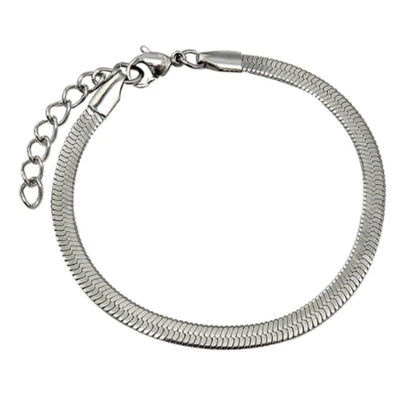 Silver Snake Bracelet