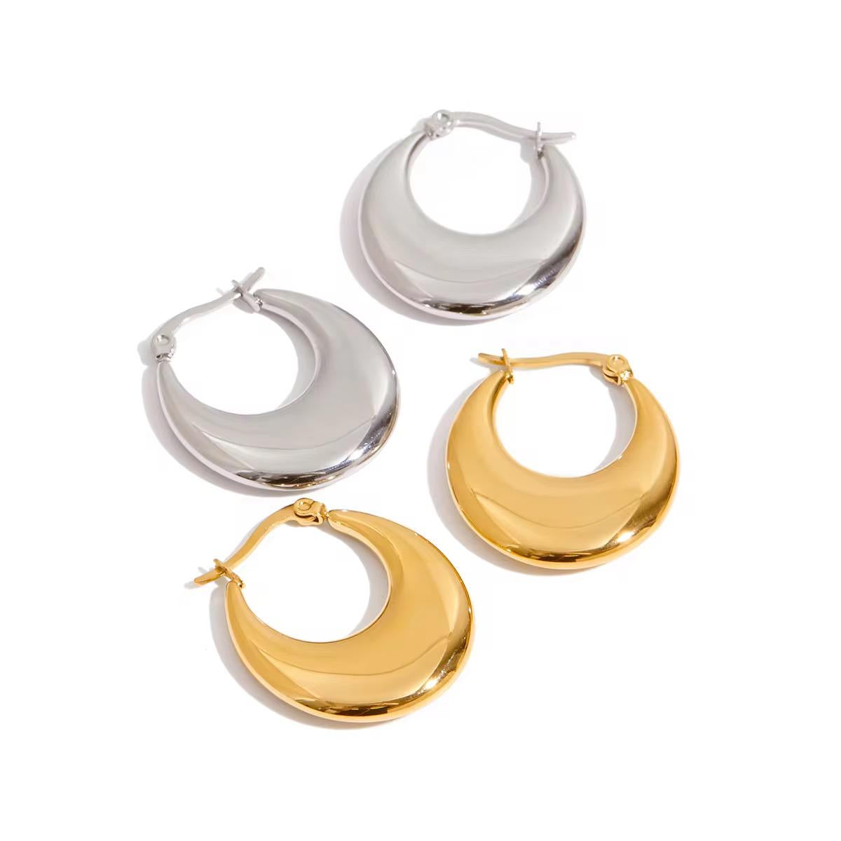 Classic Hoops (Silver)