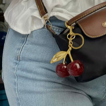 Cherry Bag Charm