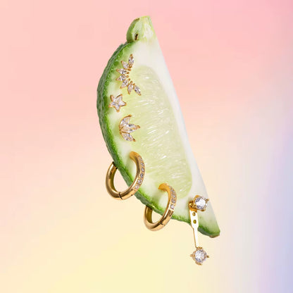 Veronica Stack (1 Pair + 4 Studs)