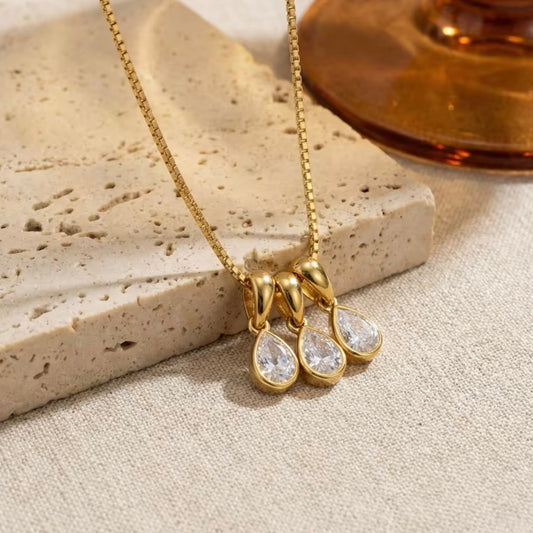 Trio Necklace - Removable Pendants