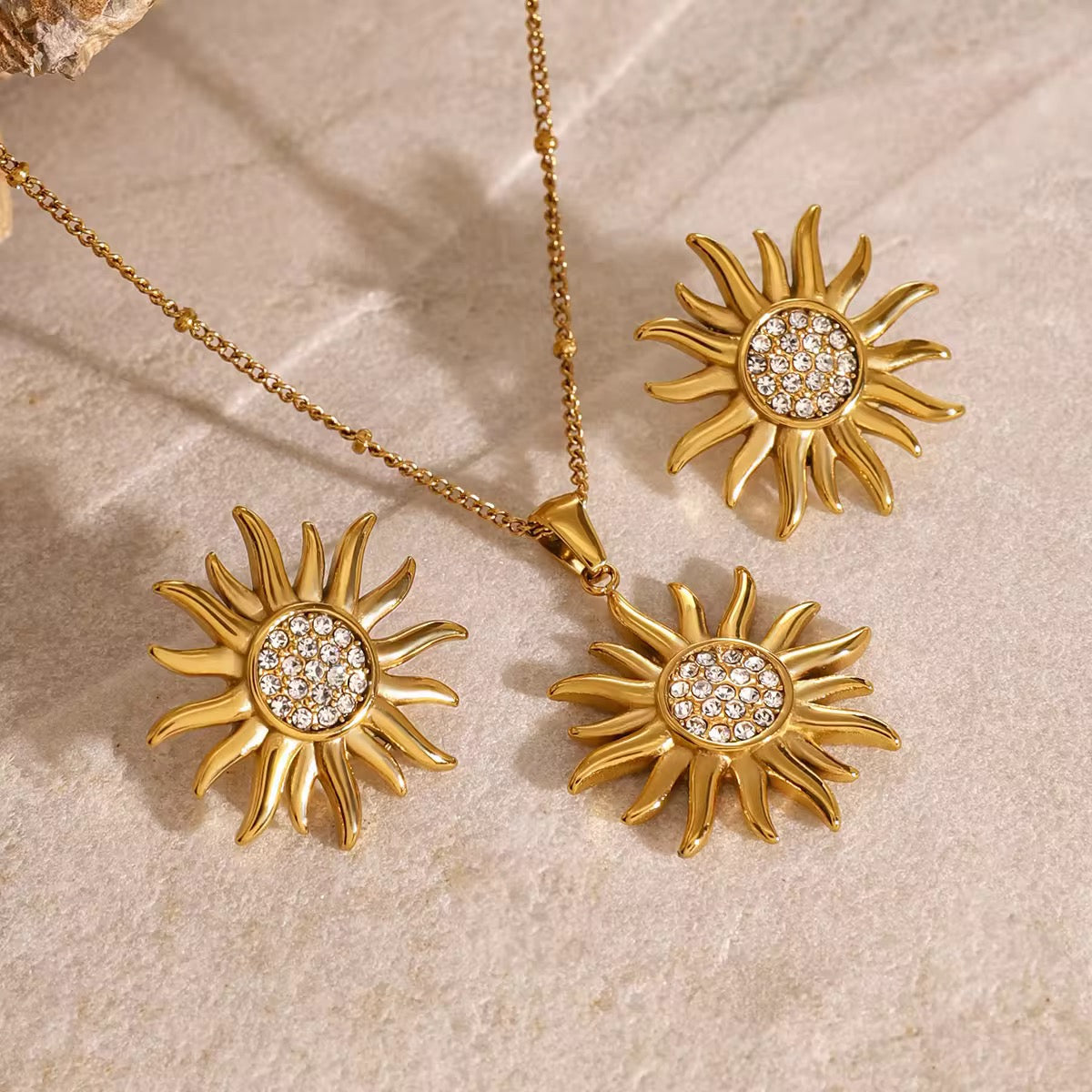 Sun Bling Necklace